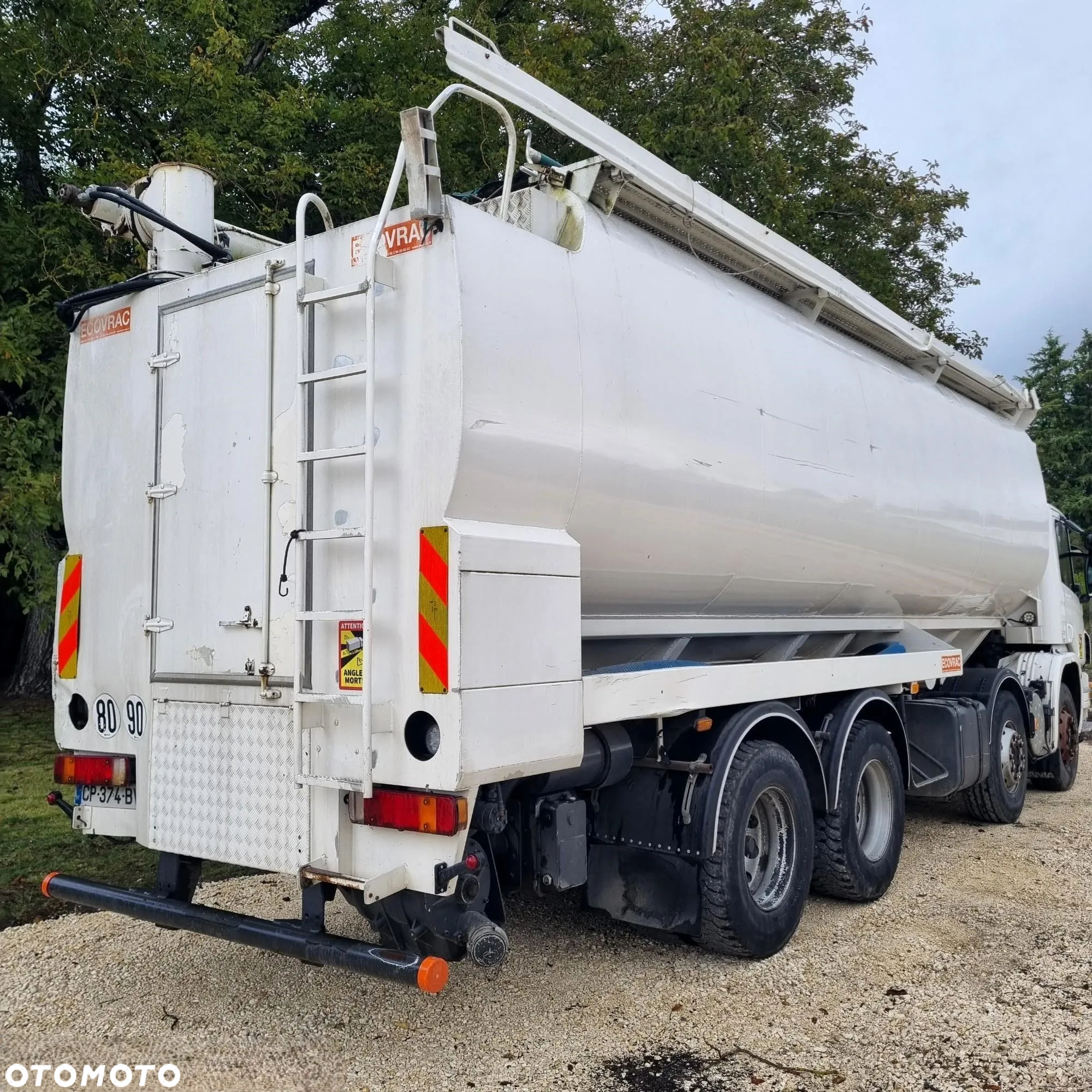 Scania 8x4 Paszowóz 6 Komorowy ECOVRAC /Cysterna Spożywcza - 4