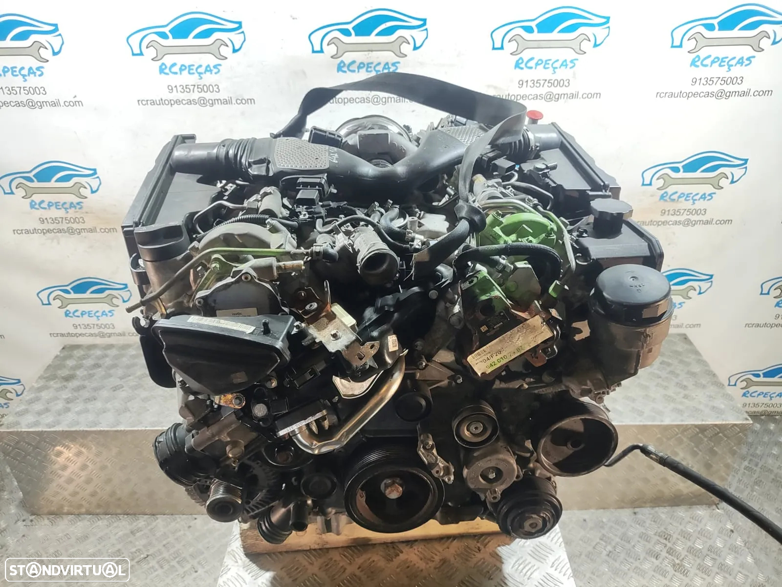 Motor Completo Mercedes Benz Class C W204 C320 C350 3.0 CDI V6 24v 224cv 642960 - 7