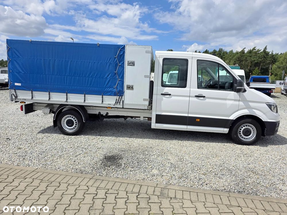 Volkswagen CRAFTER 2,0 TDI 177 KONNA DOKA BRYGADÓWKA 7 OSOBOWA 3,5M SKRZYNIA KLIMA WEBASTO GWARANCJA - 6