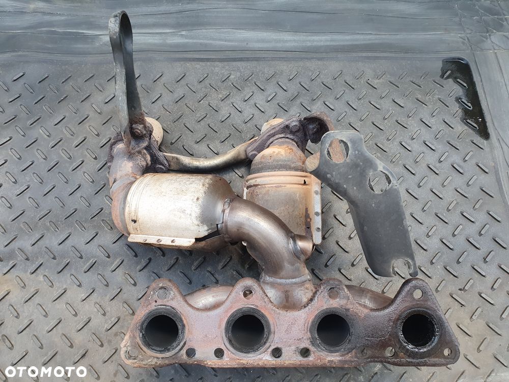 VW AUDI SEAT SKODA 2.0FSI 150KM KOLEKTOR WYDECHOWY KATALIZATORY ORYGINAŁ PASSAT B6 06F253031AC - 5