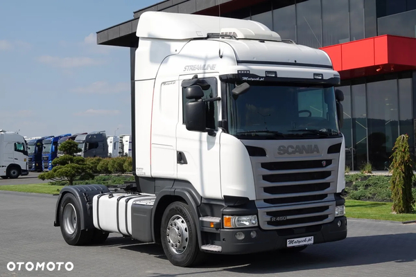 Scania R 450 / RETARDER / KLIMA POSTOJOWA / CAŁA NA PODUSZKACH / OPONY 100 %