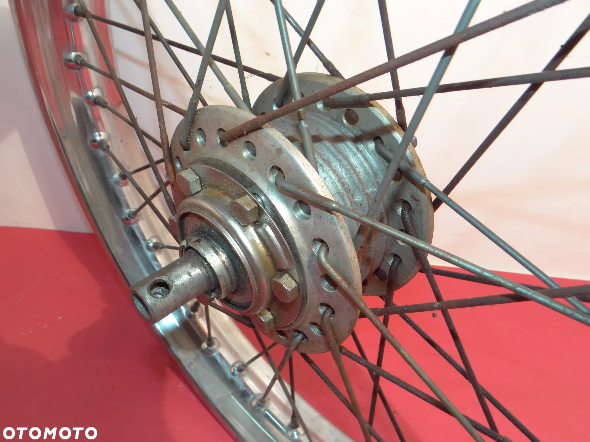 Honda CB750 CB750K FOUR FELGA KOŁO PRZÓD OŚKA H082 - 3