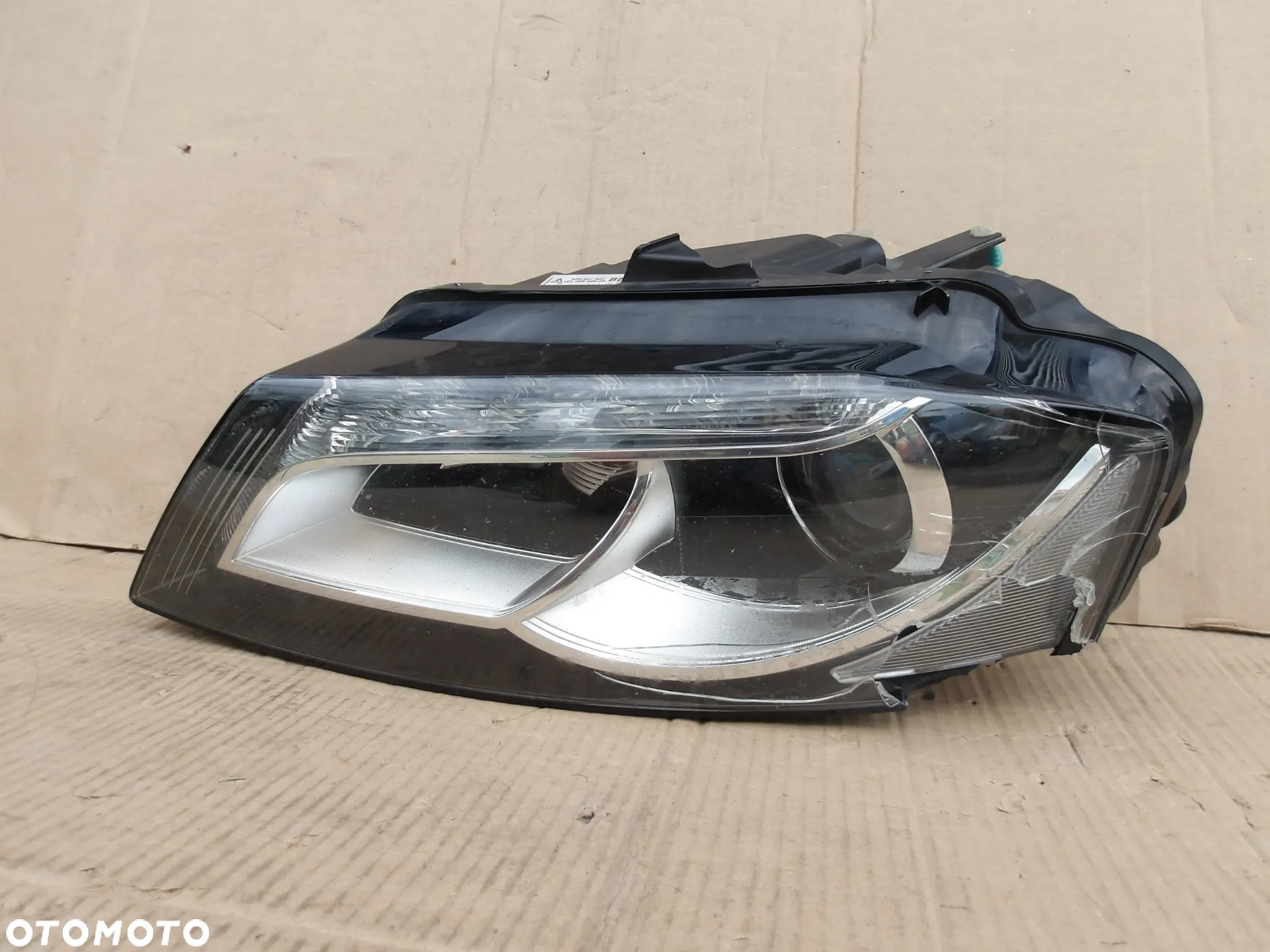 LAMPA LEWY PRZOD AUDI A3 8P LIFT BI XENON 8P0941003BE - 2