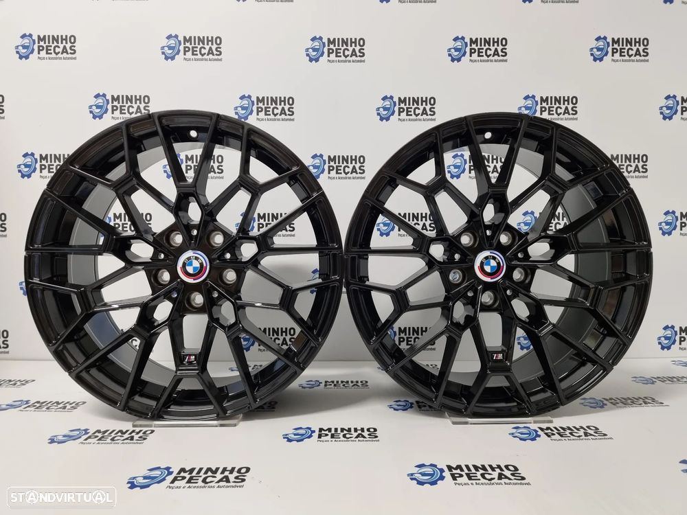 Jantes BMW Novo M4 CSL 827M em 19 Preto Brilho (5x120) - 1