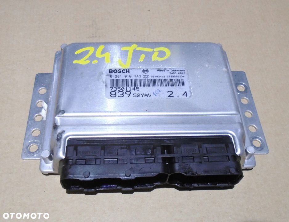LANCIA LYBRA 2.4 JTD KOMPUTER SILNIKA 73501145 - 1