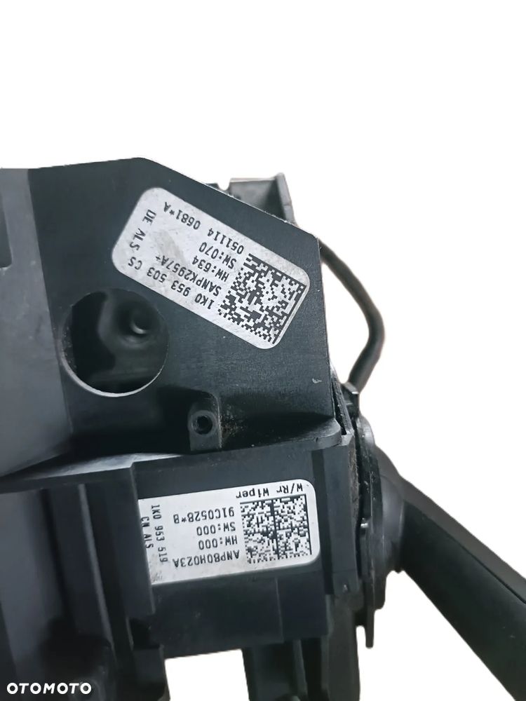 VOLKSWAGEN TOURAN I 03-10 przełącznik zespolony manetki 1K0953503CS * - 8