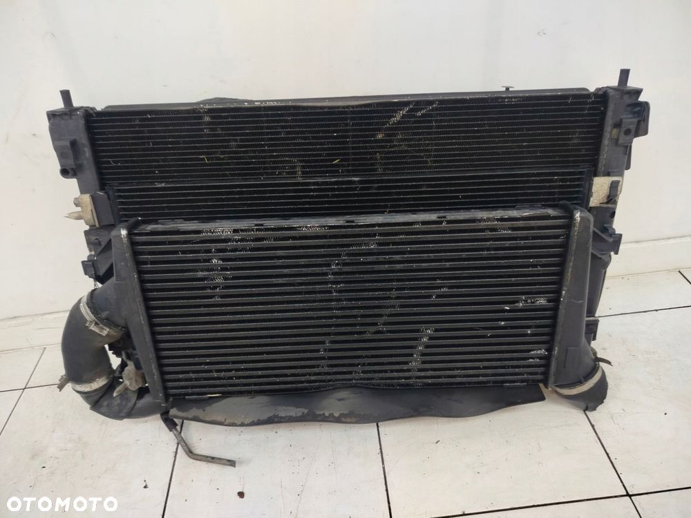 jeep compass lift 11r- pas przedni chłodnice komplet 2.2 crd - 1