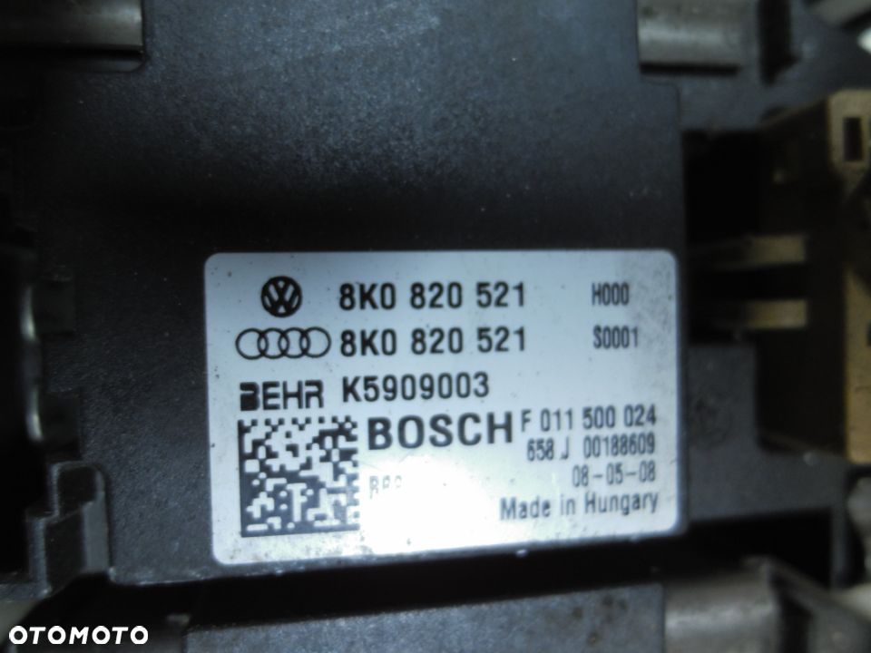REZYSTOR OPORNIK DMUCHAWY AUDI A4 A5 Q5 8K0820521 POSIADAM OSIEM SZTUK - 2