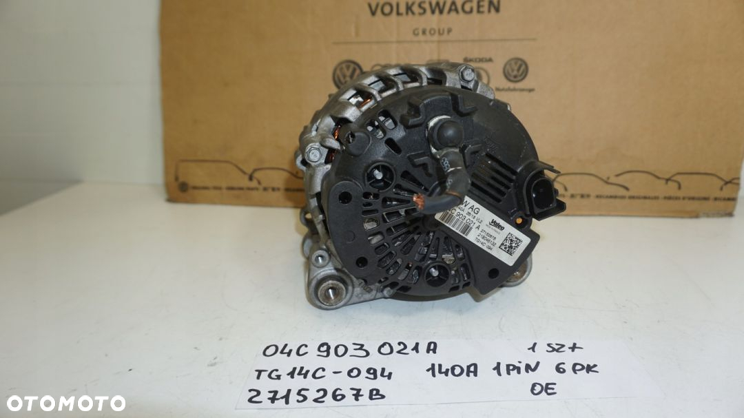 ALTERNATOR A1 A3 Q3 VW GOLF VII PASSAT 1.0 1.5 TSI - 2