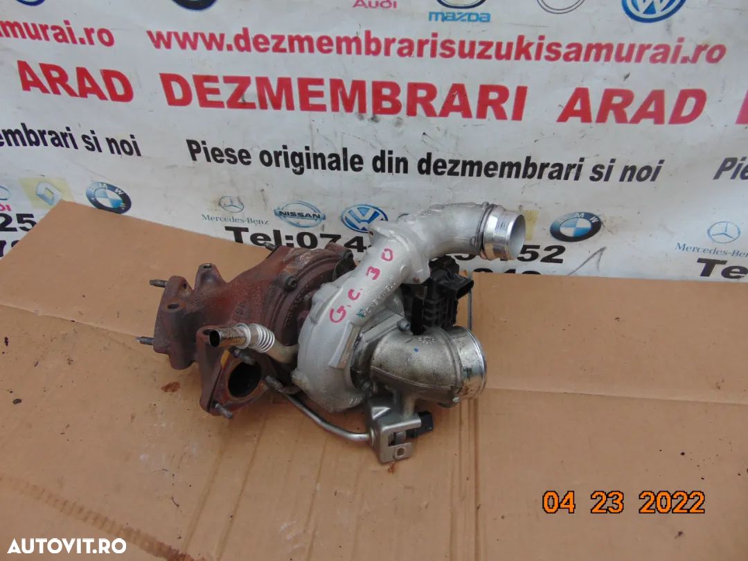 Turbina Jeep grand cherokee 4 motor 3.0 vm wk2 lancia thema dodge ram turbosuflanta turbo - 1