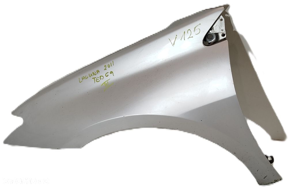 błotnik lewy przód przedni RENAULT LAGUNA III 7-15 TED69 - 1