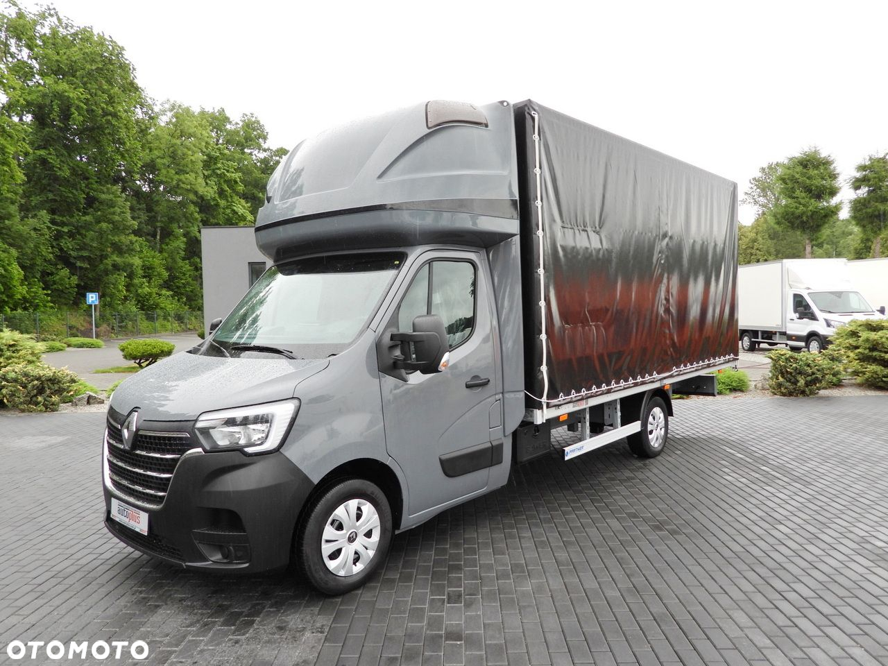 Renault MASTER  PLANDEKA 10 PALET WEBASTO TEMPOMAT LEDY PNEUMATYKA KLIMATYZACJA  165KM - 19