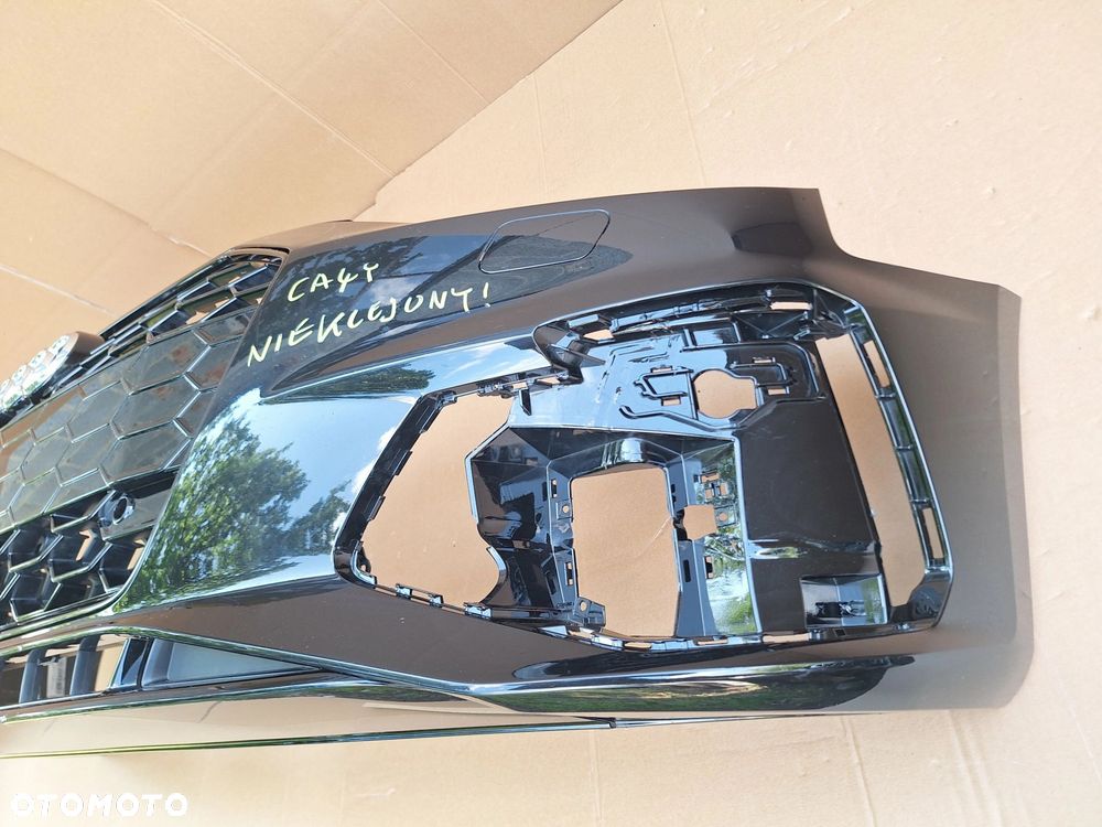 AUDI A4 B9 S4 S-LINE LIFT 20-24 BLACK 8W0 CAŁY NIE KLEJONY! SUPER STAN KOLOR: Mythosschwarz LY9T ZDERZAK PRZÓD PRZEDNI O - 4