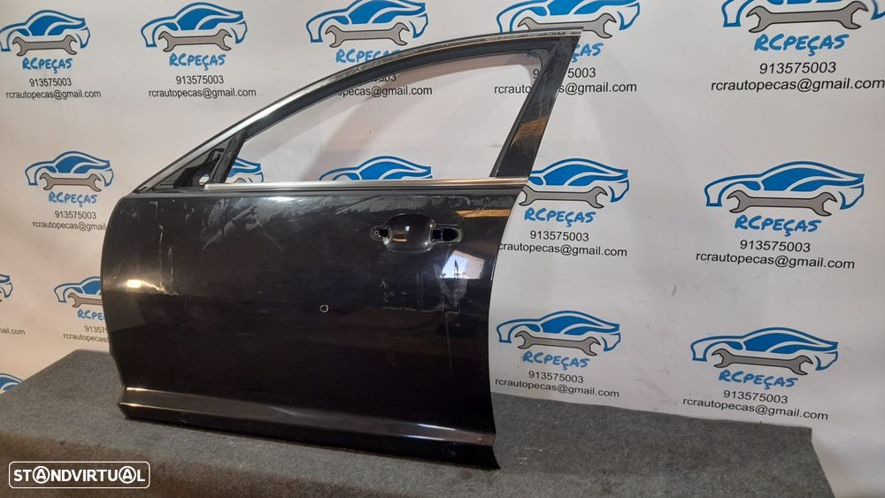 PORTA PORTAS FRENTE FRONTAL ESQUERDA JAGUAR XF I 1 MK1 X250 8X23F20125AB FECHO ELEVADOR MOTOR PUXADOR VIDRO RETROVISOR RETROVISORES - 4