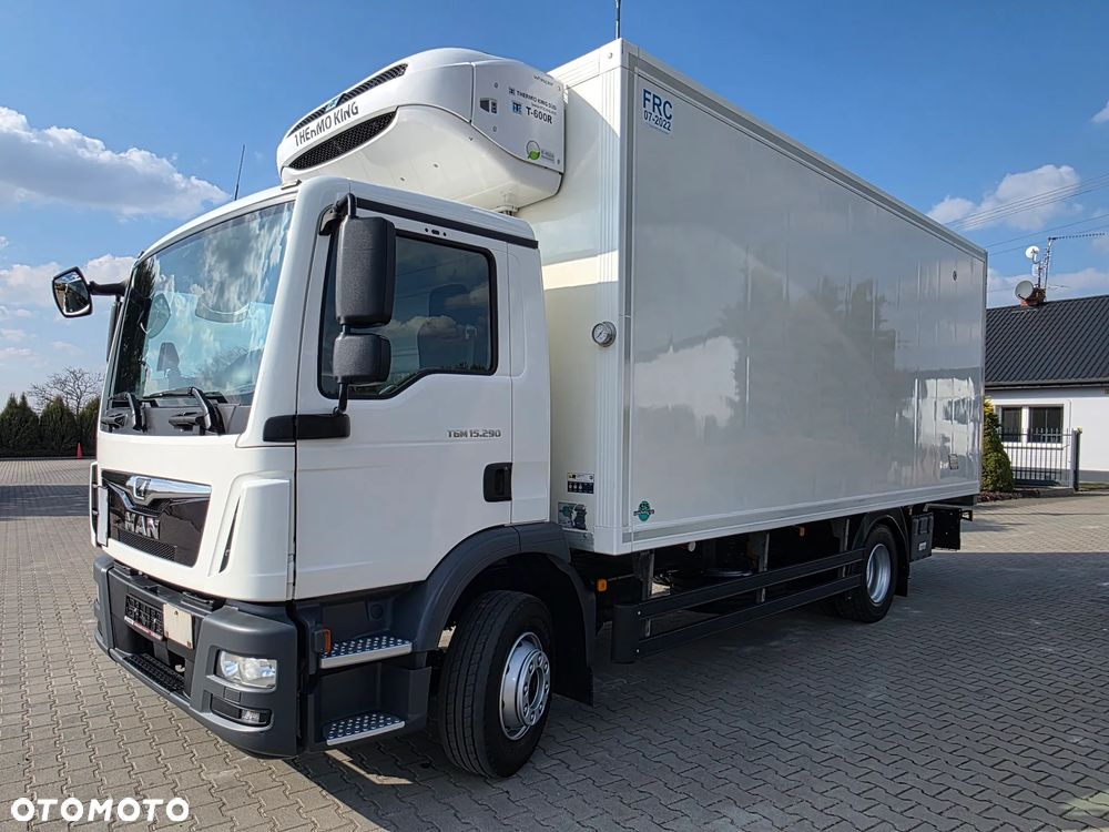 MAN TGM 15.290 CHŁODNIA 15 EUROPALET Z DE 15 TON DMC STAN BARDZO DOBRY !! - 2