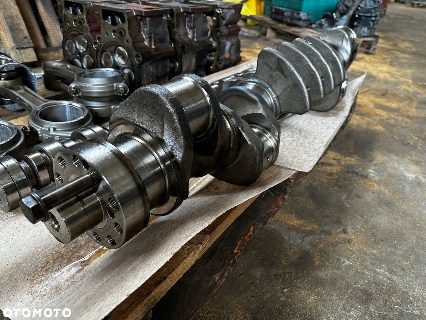 Wał Korbowy Scania R 420 Euro 4 HPI DC1212 1743584 - 1