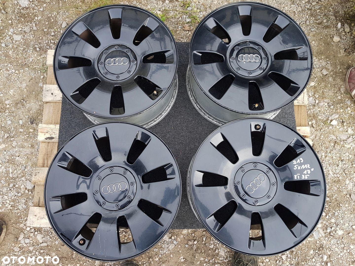 ALUFELGI AUDI A6 C5 A3 8.0 x 17 5X112 ET35 4B3601025A - 1