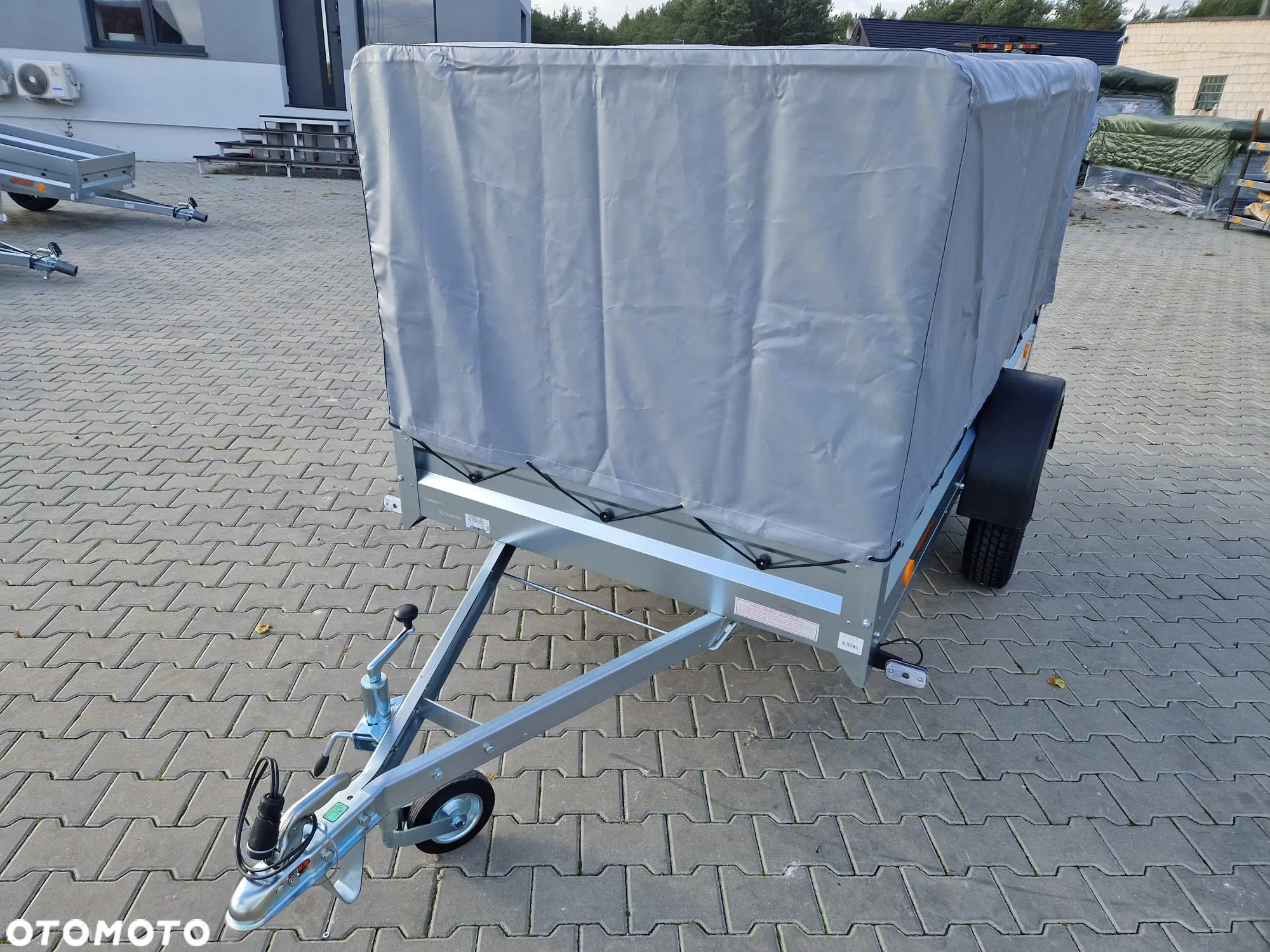 Neptun Neptun DOSTAWA Przyczepka 263x129x110cm N7-263 ptw PROMOCJA! Lekka przyczepa jednoosiowa ze stelażem i plandeką GN114 - 6