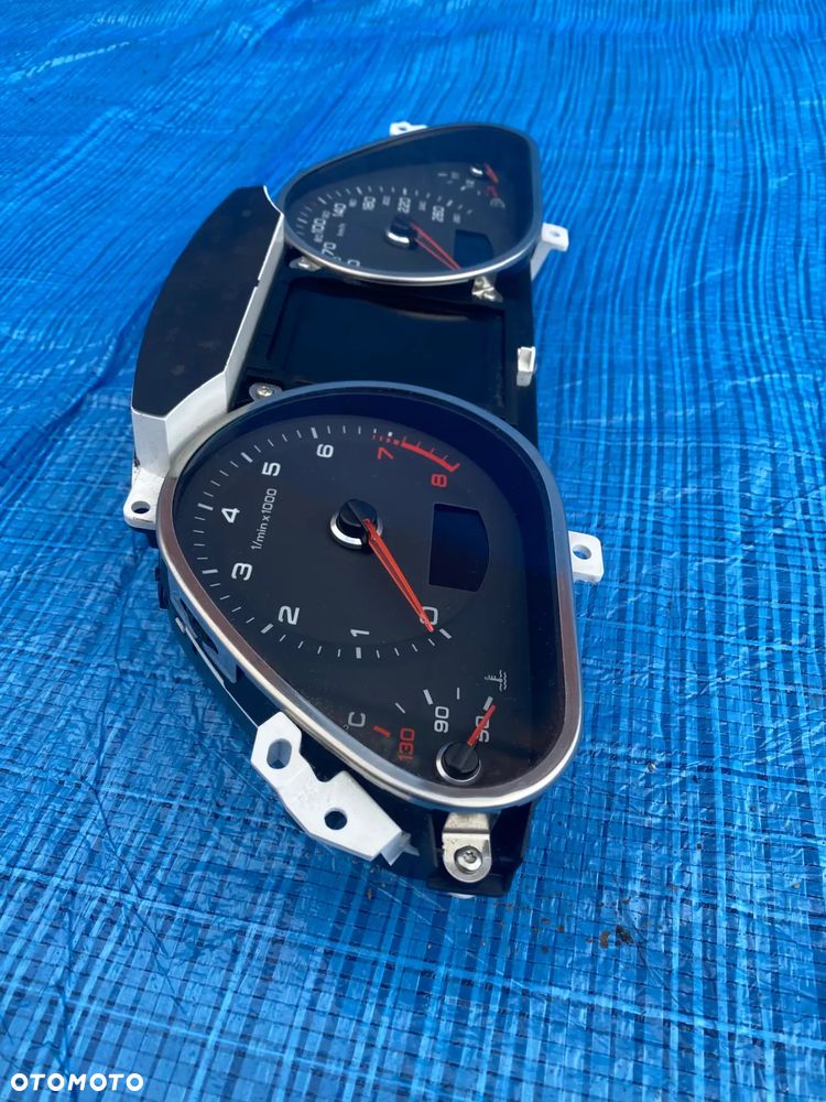 AUDI A6 C6 LICZNIK LICZNIKI ZEGARY PRĘDKOŚCIOMIERZ 4F0920934 EUROPA - 4