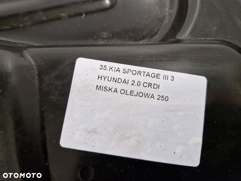 kia sportage iii 3 hyundai 2.0 crdi miska olejowa - 2