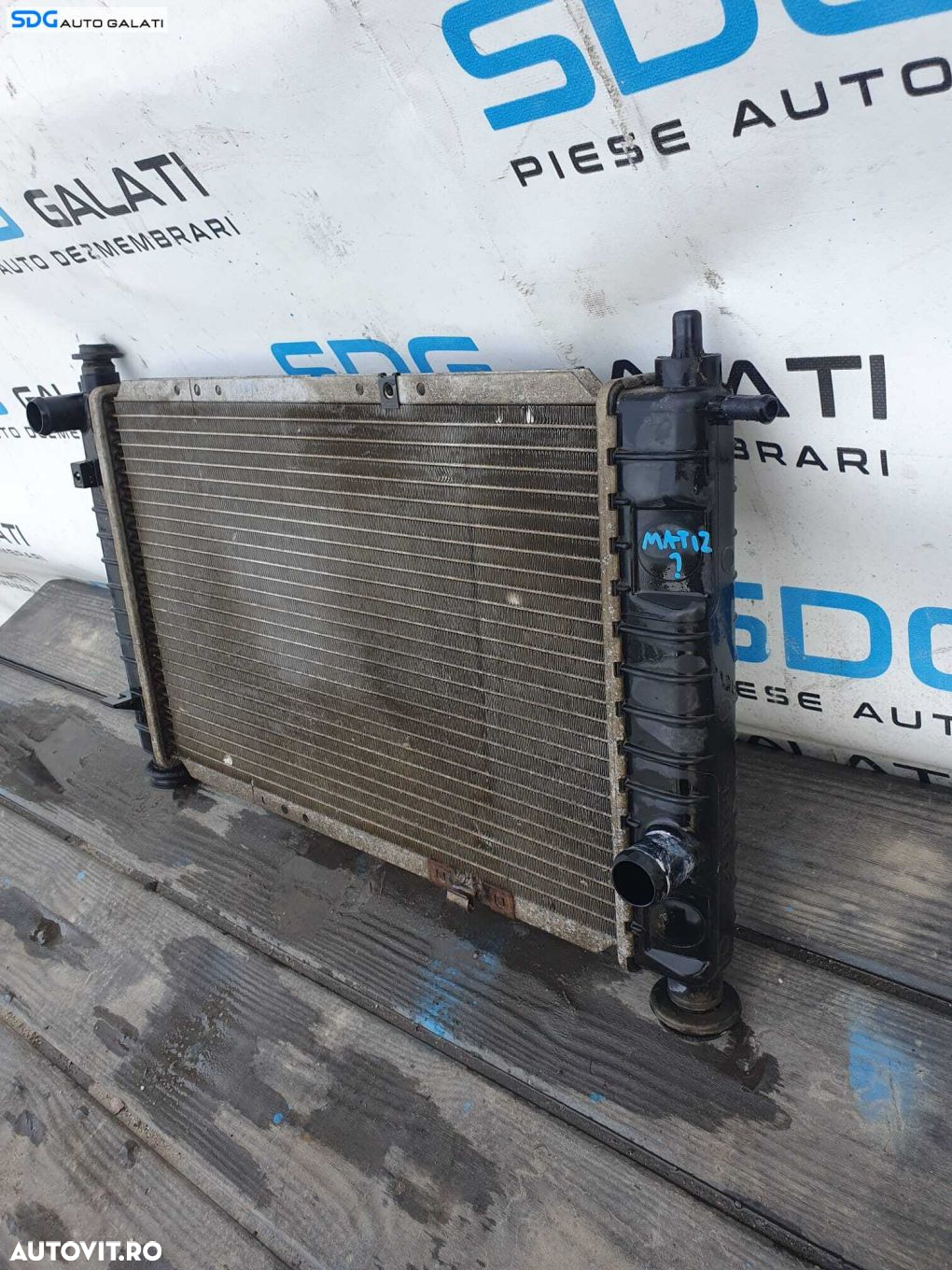 Radiator Apa Motor Daewoo Matiz 0.8 1998 - 2005 Cod 96314162 [0717] - 2