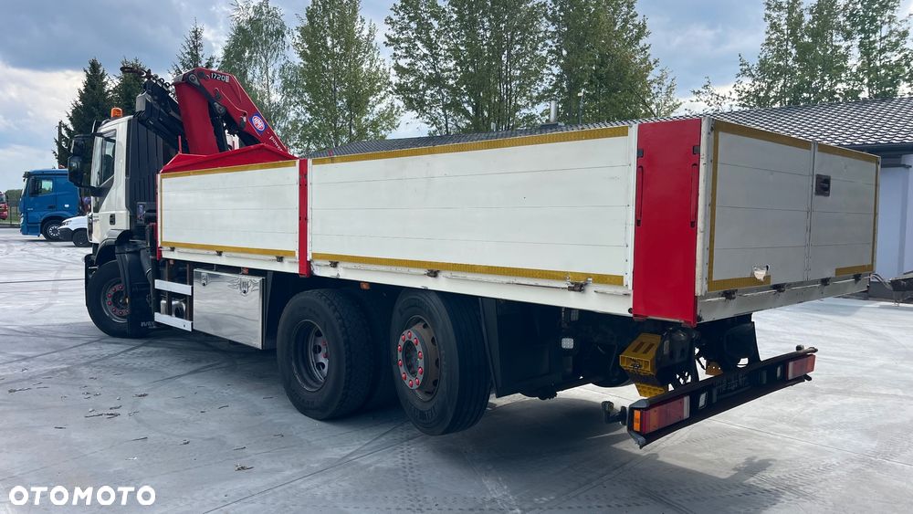 Iveco Stralis EEV 6x2 HMF 1720 K4 Ster Radiowe 2013 Rok Top Stan Os Skrętna Podwieszana Zabudowa Burtowa Platforma (Palfinger Hiab Fassi) - 15