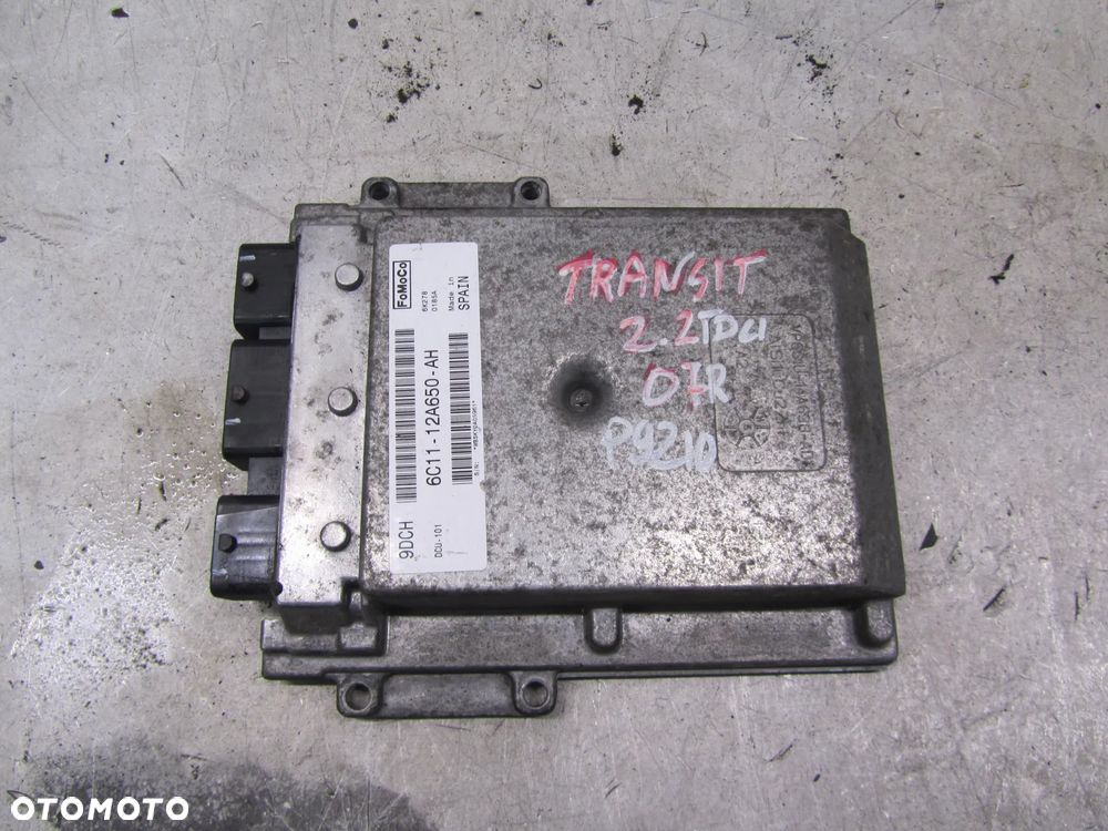 ford transit mk7 07r 2.2 tdci sterownik-komputer silnika 6cii-12a650-ah - 1