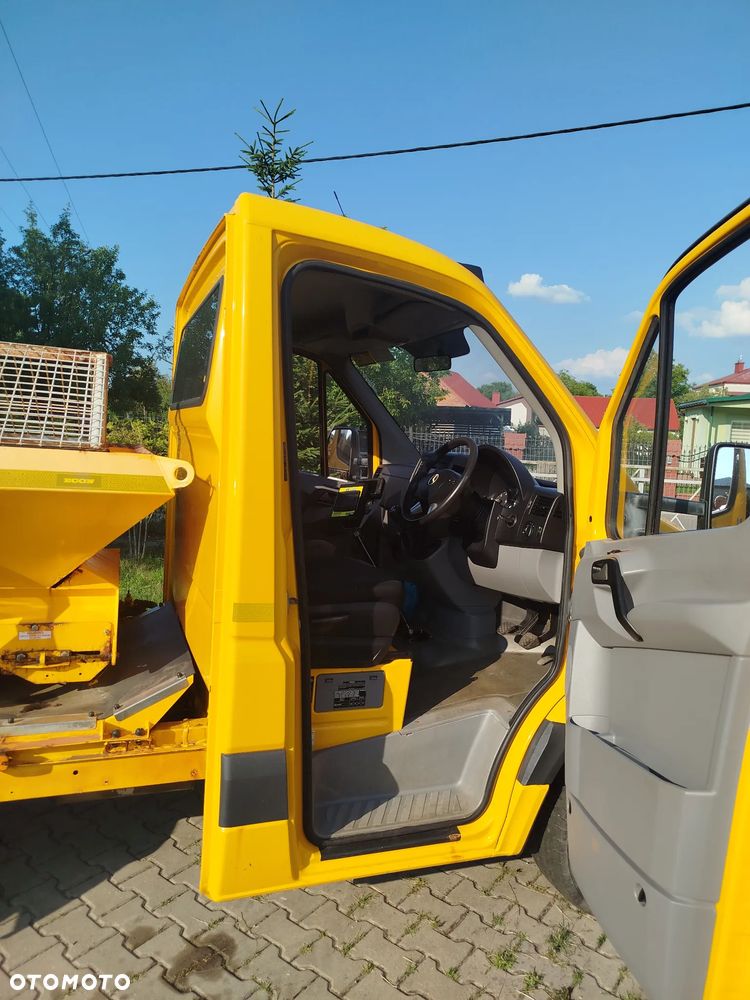 Mercedes-Benz Sprinter 313CDi Solarka Piaskarka Posypywarka Hydraulika rozrzutnik ECON Specjalny komunalny Schmidt gritter salt spreader pługopiaskarka - 22