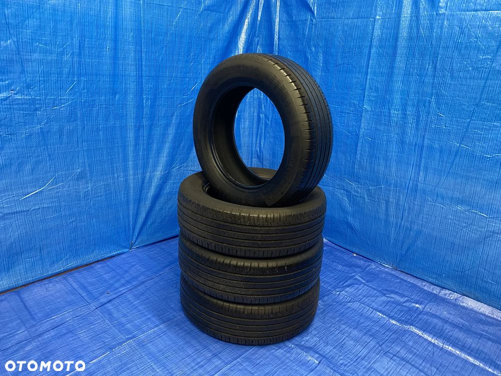 OPONA 17 OPONY LETNIE LATO KOMPLET OPON 4SZT CONTINENTAL CONTI ECOCONTACT 5  215/60R17 96H BIEŻNIK 6,3mm - 3
