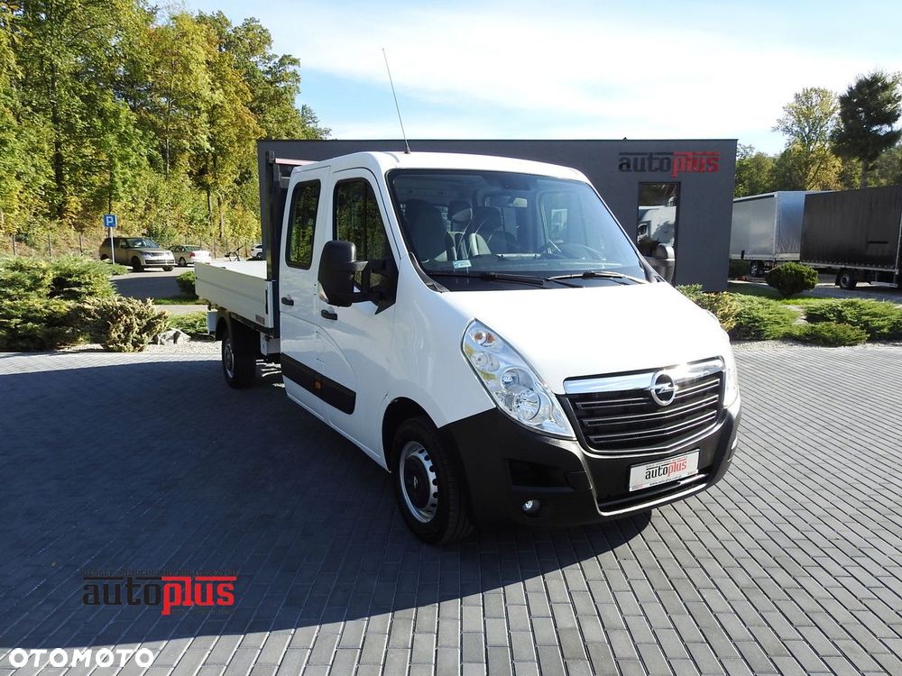 Opel MOVANO SKRZYNIA PODWÓJNA KABINA DOKA 7 MIEJSC TEMPOMAT KLIMATYZACJA  130KM - 2
