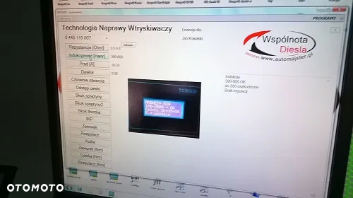 3 etap Krugerq narzędzia - wyposażenie- technologia do wtryskiwaczy CR - 13