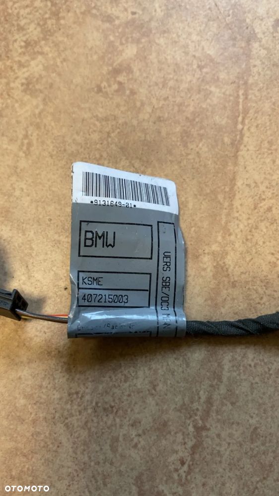 BMW E87 E90 NAPINACZ ZAPINKA PASA LEWY PRZÓD 9119541 - 4