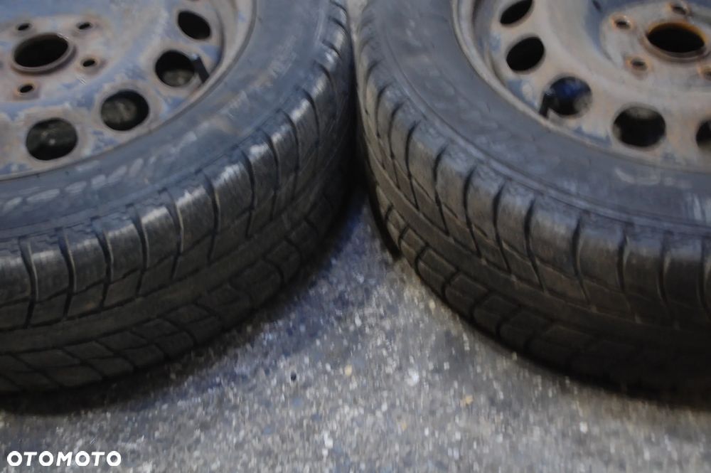FELGI STALOWE + OPONY ZIMOWE 205/55R16 1K0601027A 5X112 ET50 6.5J SEAT LEON II VW SKODA AUDI - 9