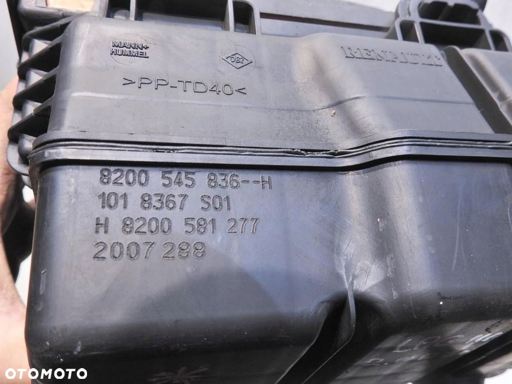 OBUDOWA FILTRA POWIETRZA RENAULT LAGUNA III 2.0 DCI 8200545836 H8200581277 - 7