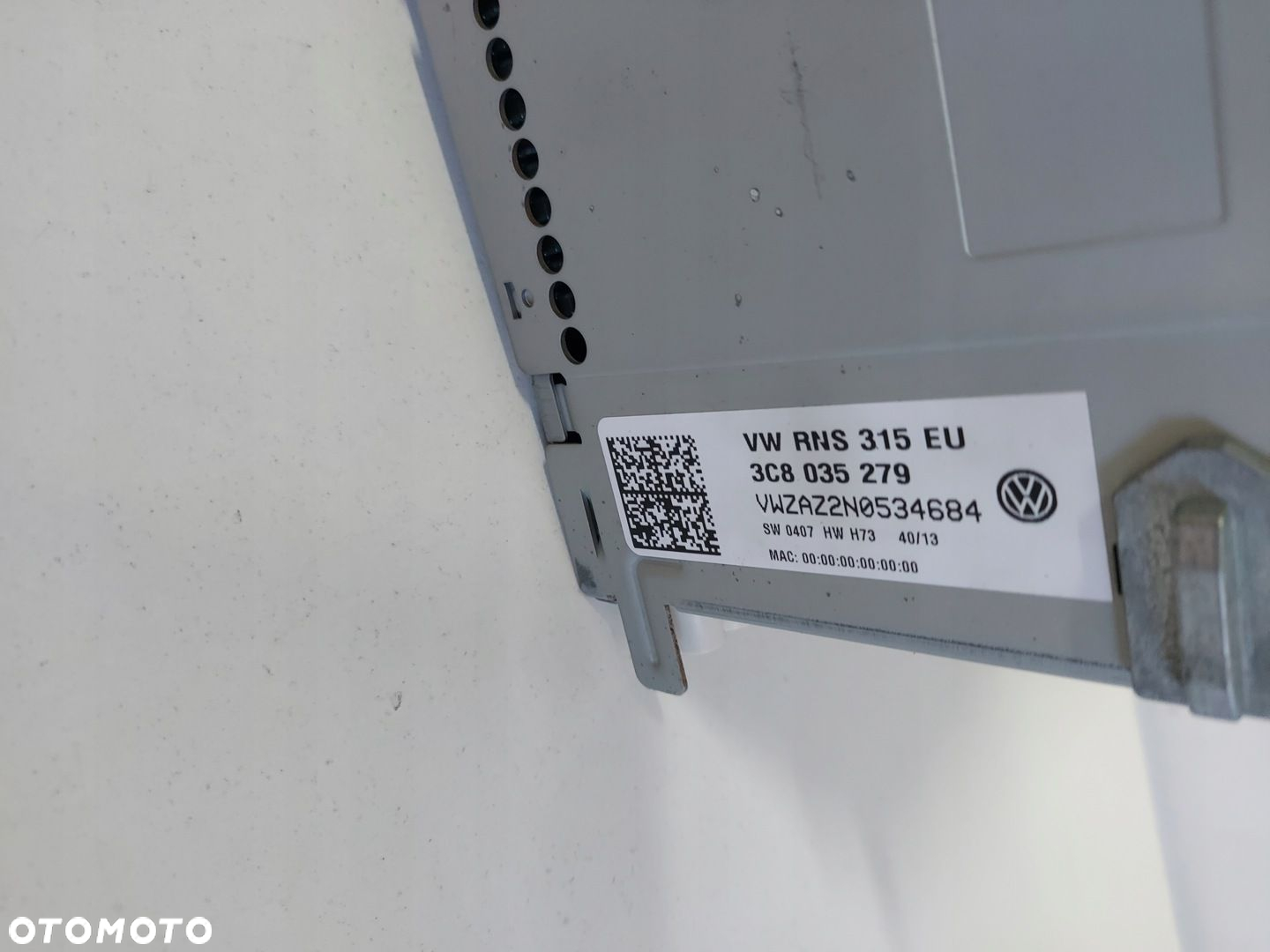 RADIO NAWIGACJA VW RNS 315 3C8035279 - 4