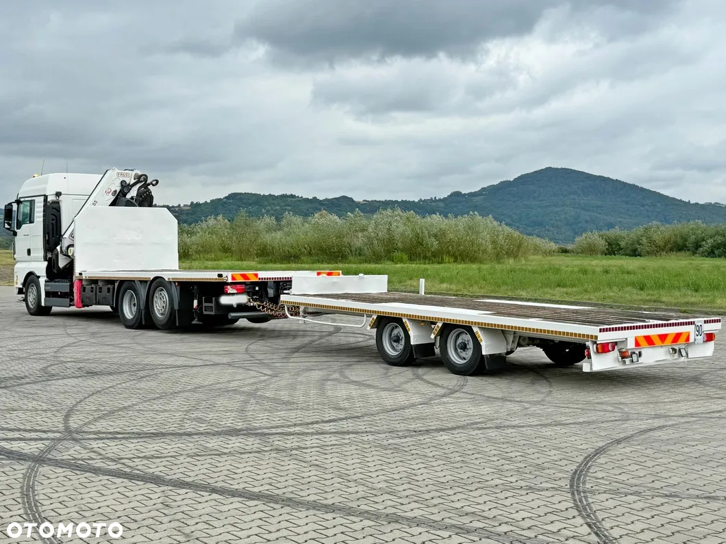 MAN TGX 26.440 * FASSI F455A.2.26E + PILOT + PRZYCZEPA * STAN BDB - 6