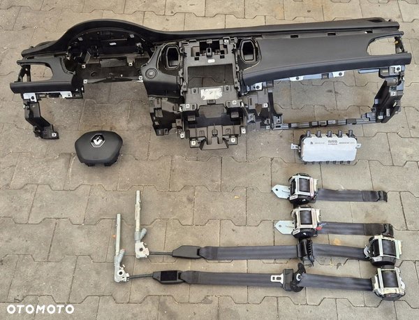 RENAULT TALISMAN DESKA ROZDZIELCZA KONSOLA PASY AIRBAG HEAD UP ORYGINAŁ