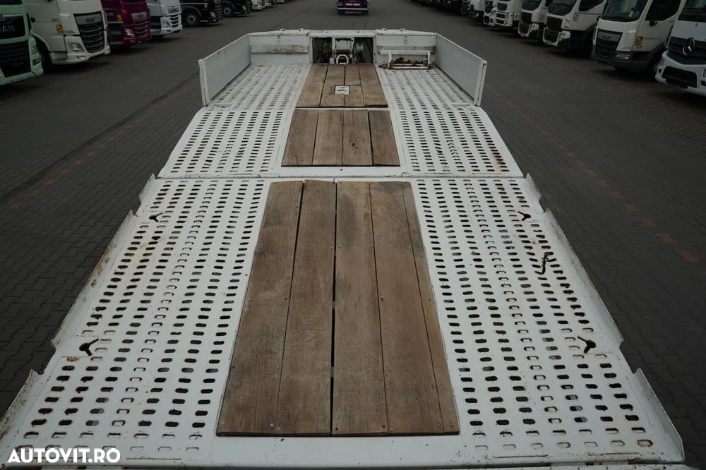 Altul REMORCA AUTO AMC CASTERA / ÎNCĂRCARE JOSĂ / 13,5 M / TABEL HIDRAULIC / TABELE HIDRAULICE / AX DE DIRECȚIE / TRONCIU - 20