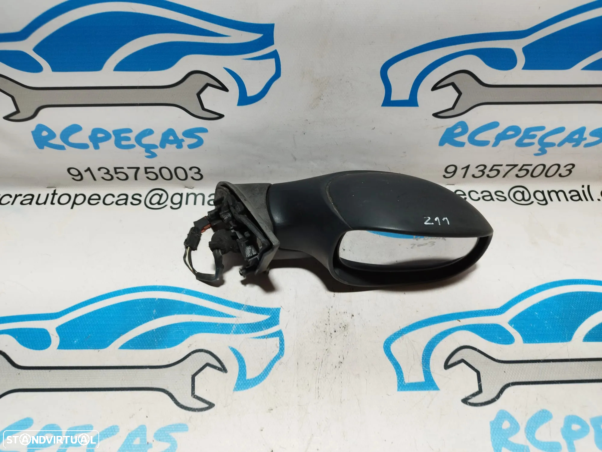 ESPELHO RETROVISOR DIREITO CITROEN C3 I 1 MK1 8149RT ELETRICO AQUECIDO ESPELHOS RETROVISORES - 8