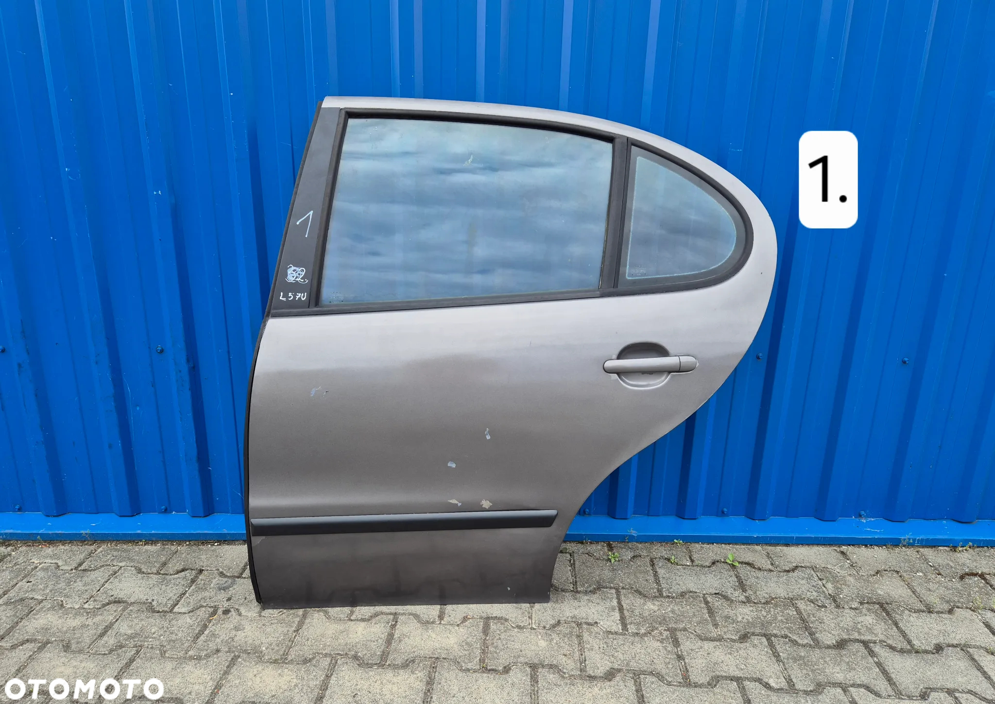 DRZWI TYŁ LEWY LEWE SEAT LEON I ( 1 ) | SEAT TOLEDO II ( 2 ) L57U LS7U - 2