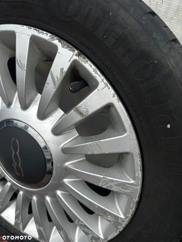 Felgi Aluminiowe Koła Opony Fiat 500 185/55 R15 - 13