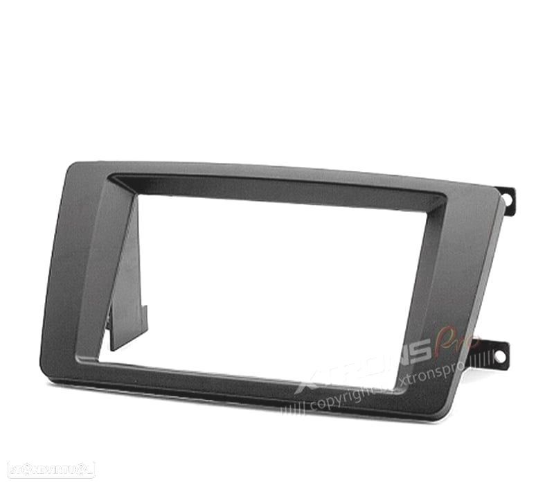 MOLDURA ADAPTADOR PRETO PARA RADIO 2-DIN PARA SKODA - 2