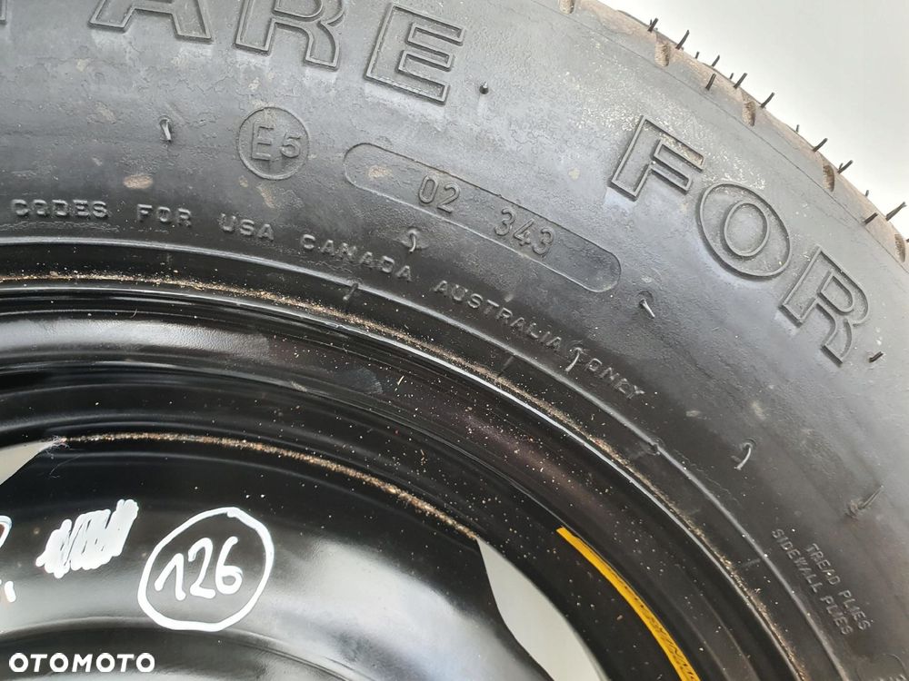 Volvo 240 940 740 KOŁO ZAPASOWE Zapas 165/80 R14 - 5