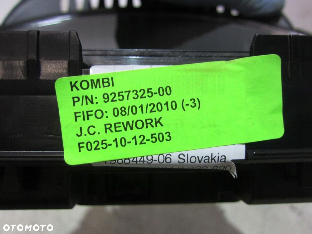 BMW X3 F25 2.8 N55 N20 3.0 LICZNIK ZEGARY 9257325 9365950 62109365950 - 8