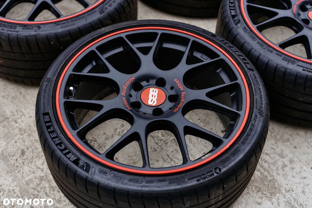 Koła Felgi BBS CH-R Nurburgring Edition 8,5x19 ET48 5x112 + opony Michelin Pilot Sport 4S - 3