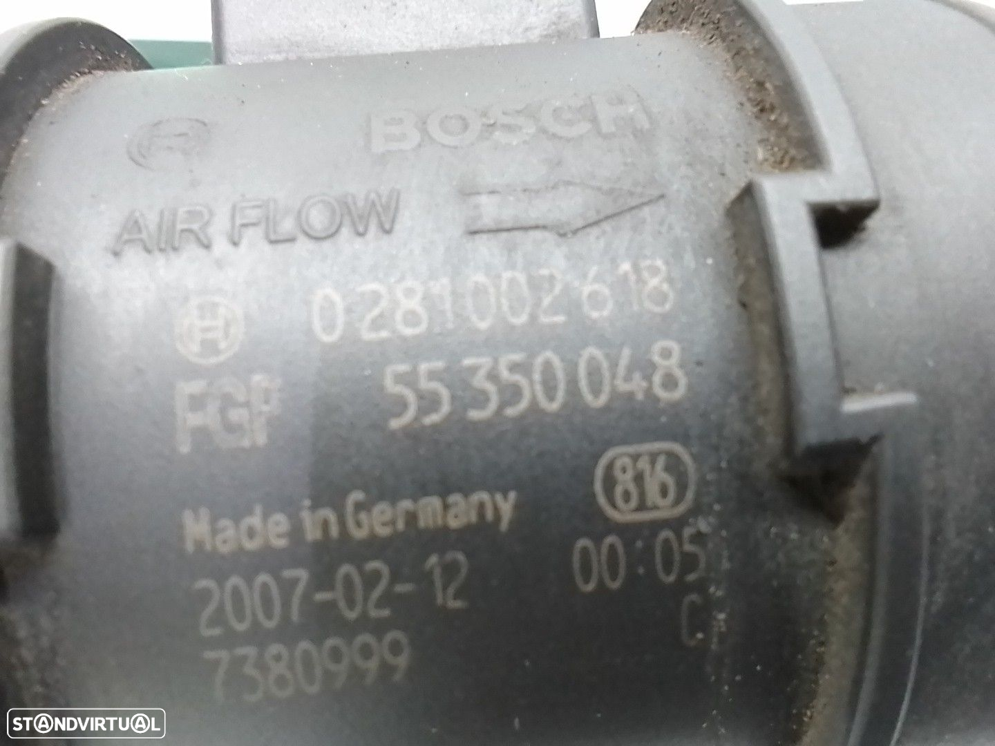 Sensor Massa Ar Caudalímetro Fiat Doblo Cargo (223_) - 4