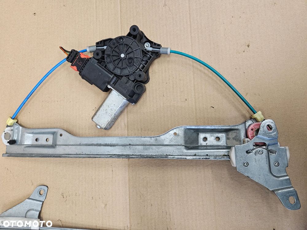 Opel Corsa D mechanizm podnośnik szyby przód przedni prawy lewy - 6