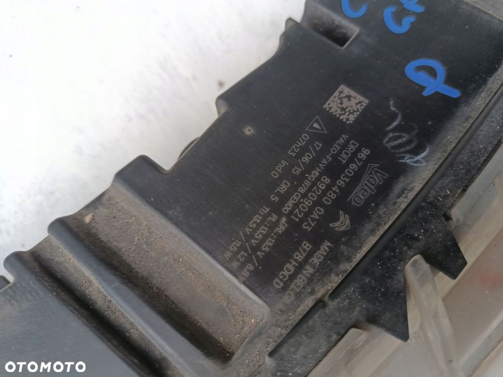 citroen c4 ii gp picasso 13 lampa prawy przód led drl + kostka 9676036480 - 4