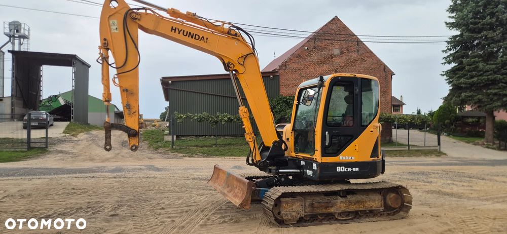 Hyundai ROBEX 80CR-9A umowa kupna ! 8 ton cr 80 - 3