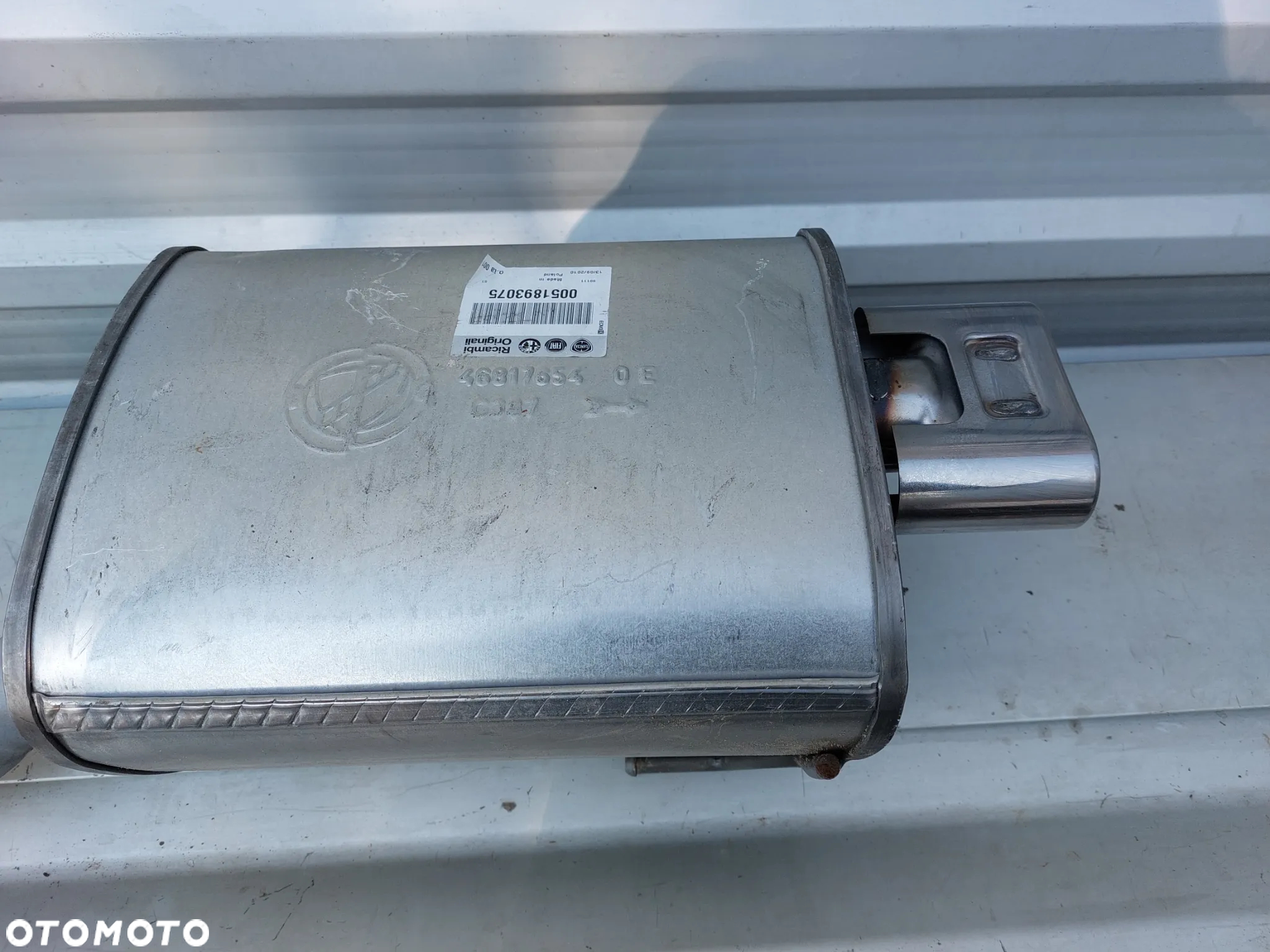 Tłumik końcowy Fiat Panda Fiat 500 - 6